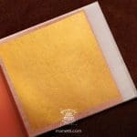 Gold leaf booklets