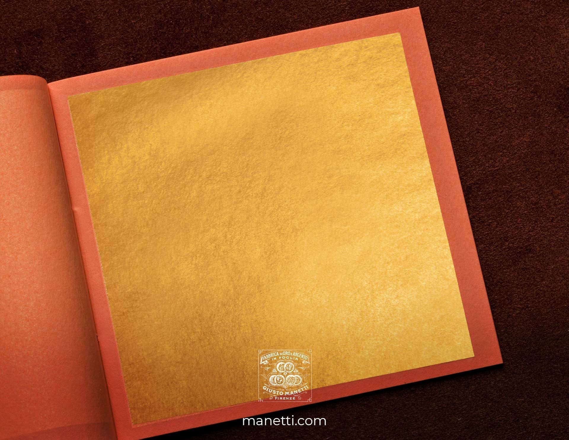 Feuille d'Or Alimentaire Carnet de 5 Feuilles