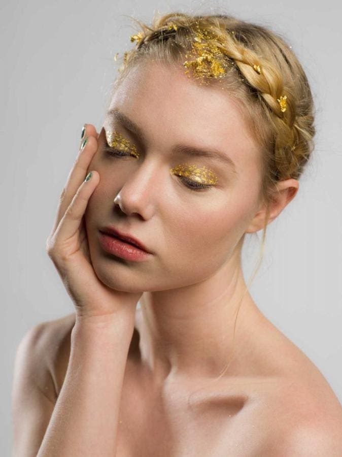 24K Gold Leaf Cosmetic Treatments - Beauty Gold Manetti