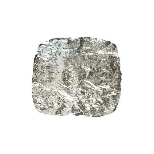 Feuille d'argent en vrac