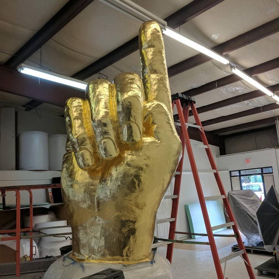 Gold leaf artworks Goldbeater