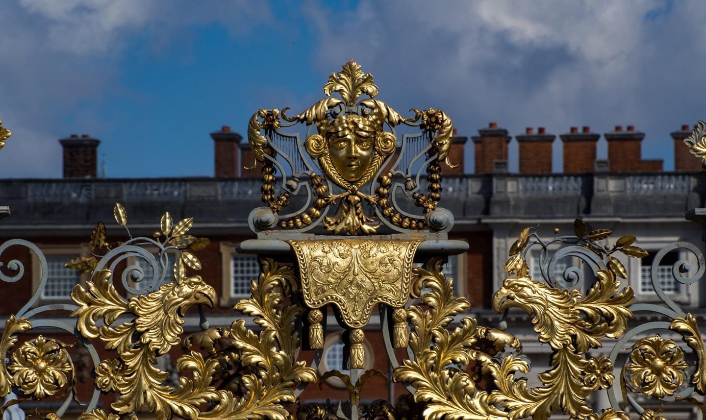 Famous gates decorated with gold leaf Goldbeater