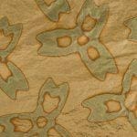 Feuille imitation 14 x 14 cm en livret Couleur 2,5 oxydé 05