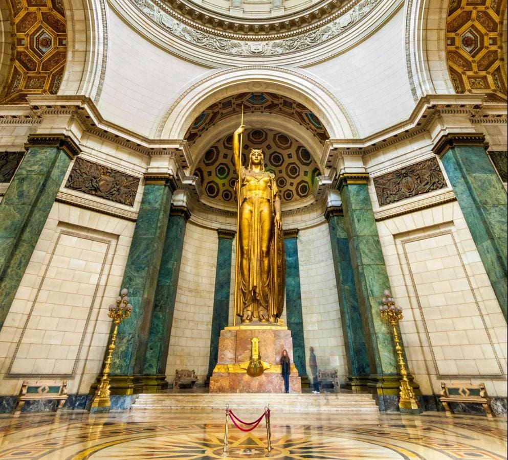 Gold leaf statues and monuments Goldbeater