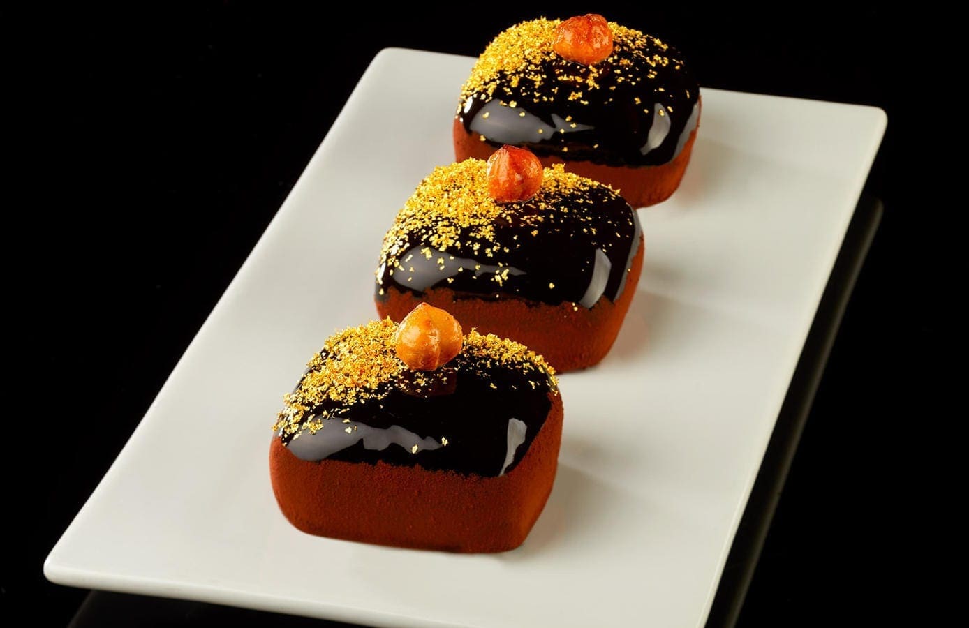 Feuilles D'or Alimentaires Décoratives - Lot De 4 Pots - Pour Décorer Gâteaux, Desserts, Chocolats, Cocktails, Ongles - 2