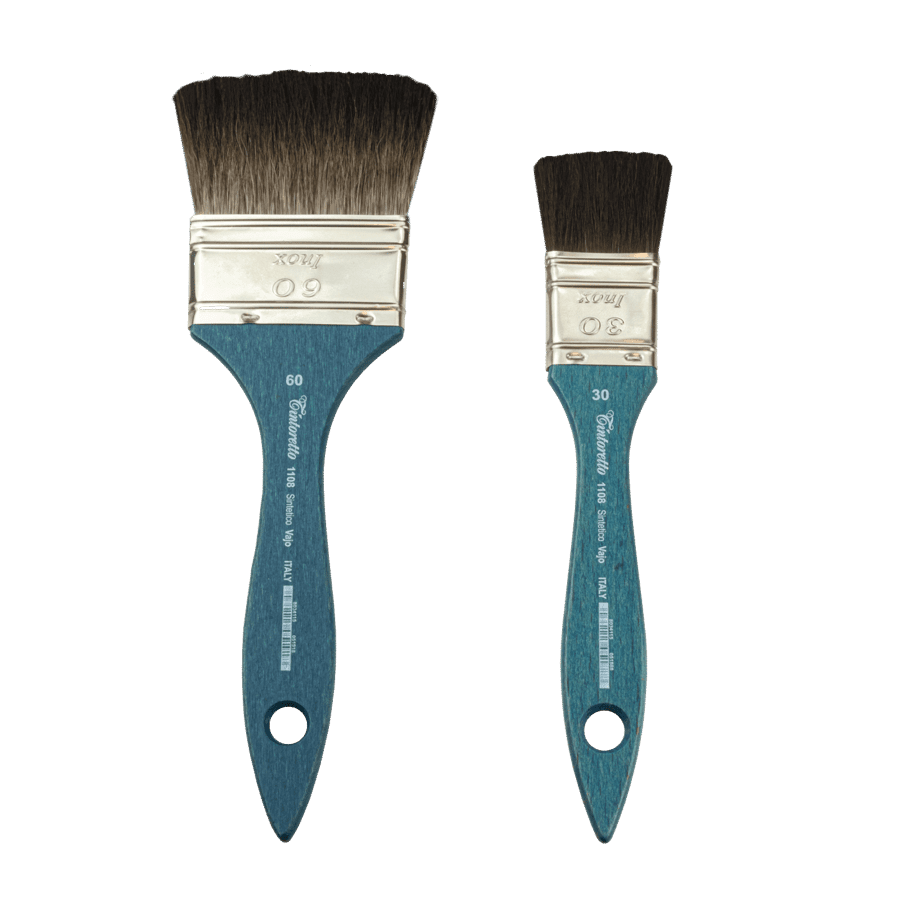 Brosse en poils synthétiques d’écureuil