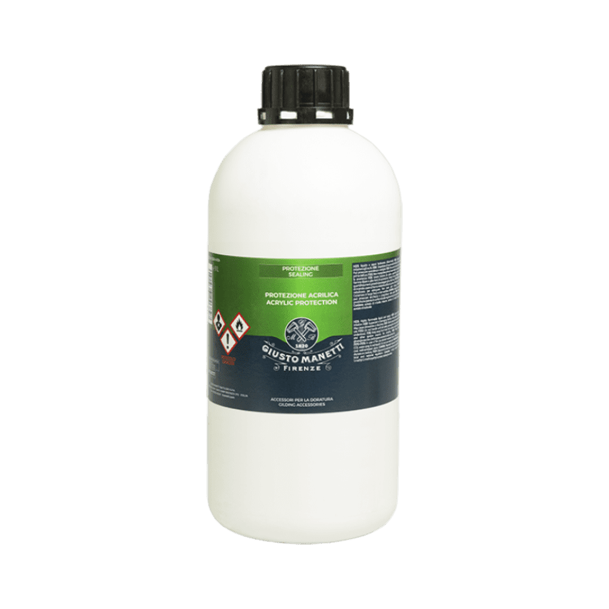 Acrylic top coat hotsell for gold leaf