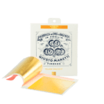 Feuille d'or en carnet 80x80 mm - 13 grammes - Or jaune 22 ct Décalcomanies