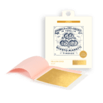 Gold leaf for iconography - 80x80 mm - 15 grams - Yellow gold 22 kt Transfer leaf