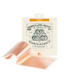 Feuille d'or en carnet 80x80 mm - 16 grammes - Or Rose 22 ct Décalcomanies