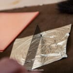 Foglia argento in libretto singolo