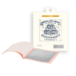 Feuille d'argent en carnet - 95x95 mm Libres