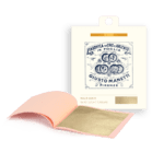 Gold leaf booklet – 80x80 mm – 14 grams – Pale gold 16 kt Loose