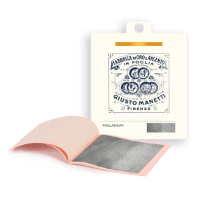 Palladium-Blatt in Heft – 80x80 mm – 14 gramm – Palladium