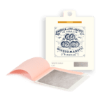 Feuille d’or en carnet 80x80 mm – 13 grammes – Or blanc 6 ct Décalcomanies